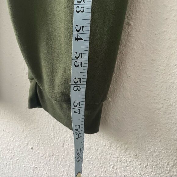 Capella Green Short Sleeve Scoopneck One Piece Joggers Jumpsuit Romper Size M - Picture 9 of 10